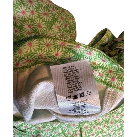 Ragged Priest Urban Outfitters Cargo Pants Womens Size Large 33x29 Green Daisies - Picture 6 of 9